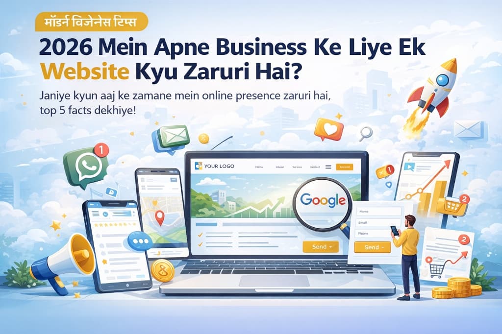 2026 Mein Apne Business Ke Liye Ek Website Kyu Zaruri Hai?