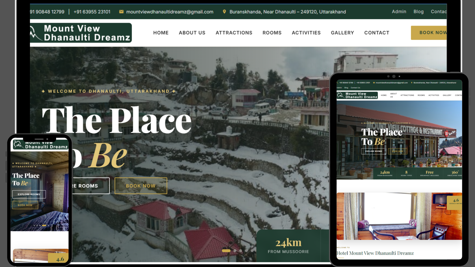 Mountview Dhanaulti Dreamz Portfolio Snapshot